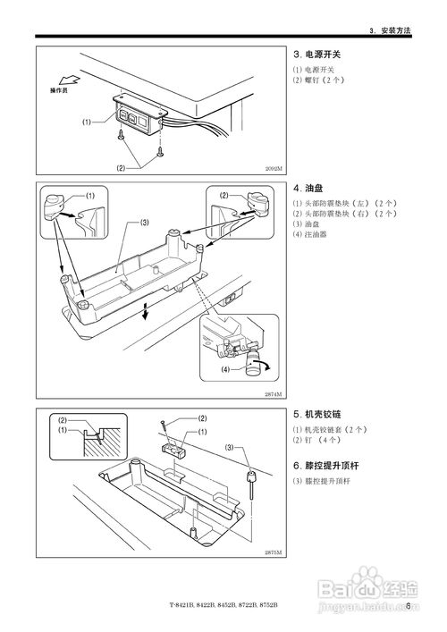 Brother T-8421B 縫紉機(jī)使用說(shuō)明書